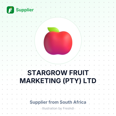 STARGROW FRUIT MARKETING (PTY) LTD – summary card, no photo uploaded yet
