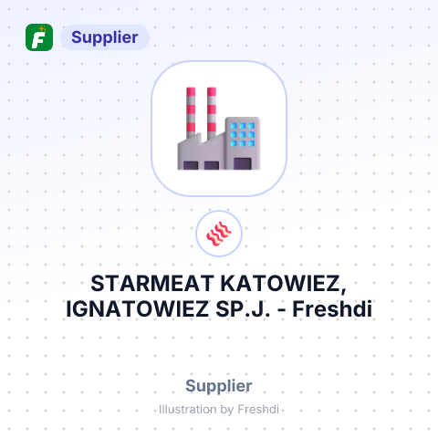 STARMEAT KATOWIEZ, IGNATOWIEZ SP.J. – summary card, no photo uploaded yet