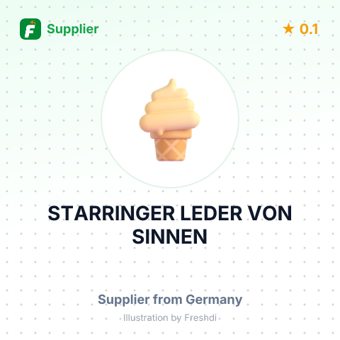 STARRINGER LEDER VON SINNEN – summary card, no photo uploaded yet