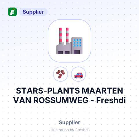 STARS-PLANTS MAARTEN VAN ROSSUMWEG – summary card, no photo uploaded yet