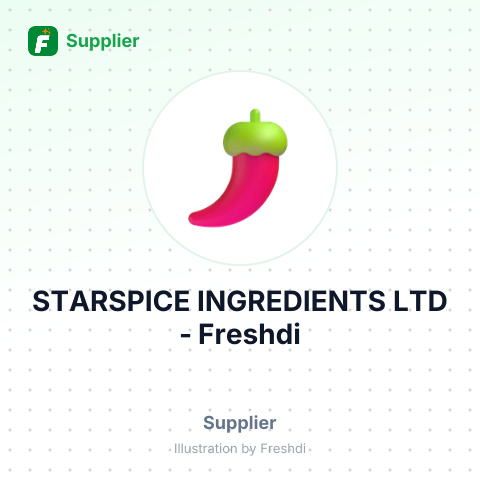 STARSPICE INGREDIENTS LTD – summary card, no photo uploaded yet