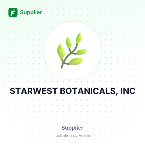 STARWEST BOTANICALS, INC – summary card, no photo uploaded yet