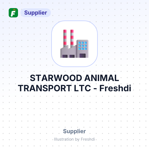 STARWOOD ANIMAL TRANSPORT LTC – summary card, no photo uploaded yet