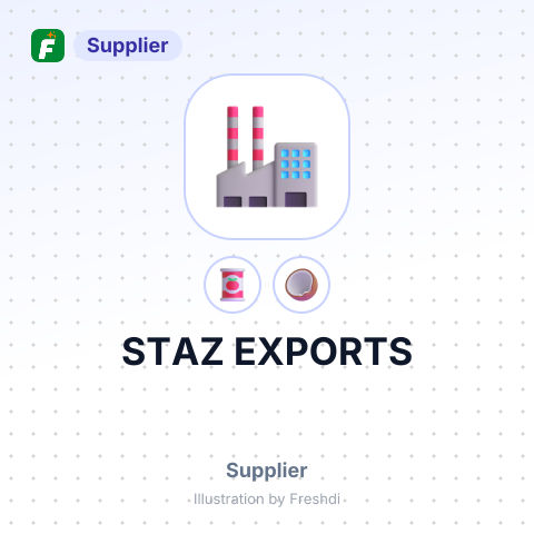 STAZ EXPORTS – summary card, no photo uploaded yet