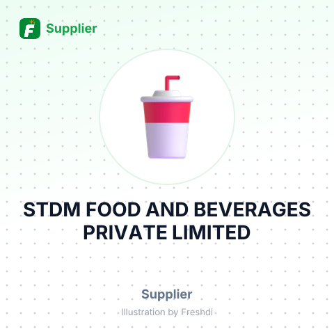 STDM FOOD AND BEVERAGES PRIVATE LIMITED – summary card, no photo uploaded yet