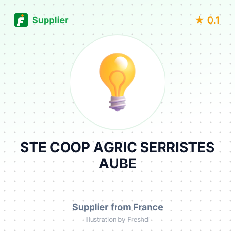 STE COOP AGRIC SERRISTES AUBE – summary card, no photo uploaded yet