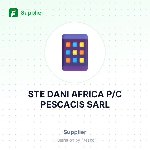 STE DANI AFRICA P/C PESCACIS SARL – summary card, no photo uploaded yet