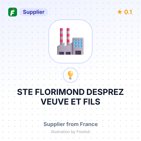 STE FLORIMOND DESPREZ VEUVE ET FILS – summary card, no photo uploaded yet