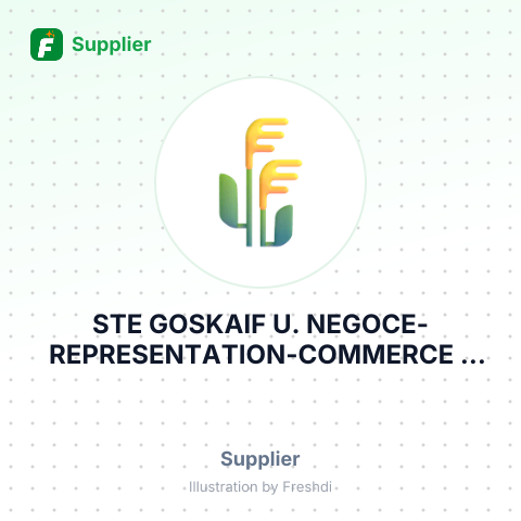 STE GOSKAIF U. NEGOCE-REPRESENTATION-COMMERCE – summary card, no photo uploaded yet