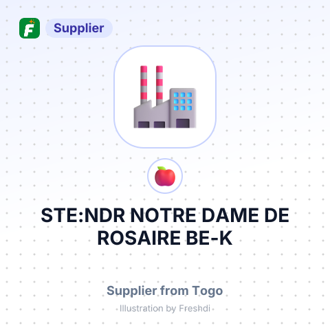 STE:NDR NOTRE DAME DE ROSAIRE BE-K – summary card, no photo uploaded yet