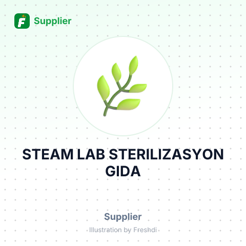 STEAM LAB STERILIZASYON GIDA – summary card, no photo uploaded yet