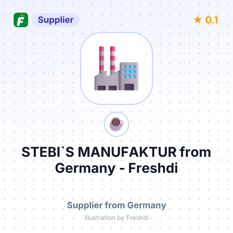STEBI`S MANUFAKTUR – summary card, no photo uploaded yet