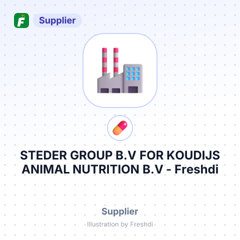 STEDER GROUP B.V FOR KOUDIJS ANIMAL NUTRITION B.V – summary card, no photo uploaded yet