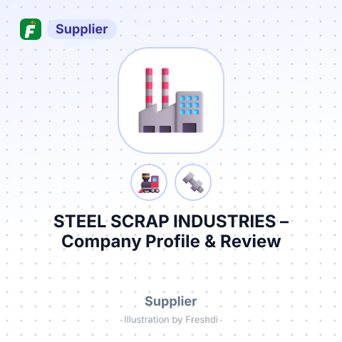 STEEL SCRAP INDUSTRIES – summary card, no photo uploaded yet