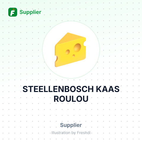 STEELLENBOSCH KAAS ROULOU – summary card, no photo uploaded yet