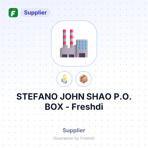 STEFANO JOHN SHAO P.O. BOX – summary card, no photo uploaded yet