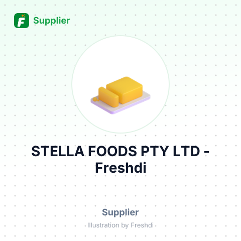 STELLA FOODS PTY LTD – summary card, no photo uploaded yet