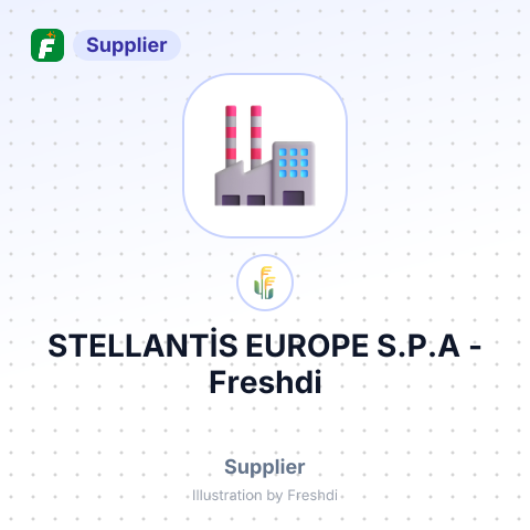 STELLANTİS EUROPE S.P.A – summary card, no photo uploaded yet