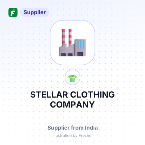 STELLAR CLOTHING COMPANY – summary card, no photo uploaded yet