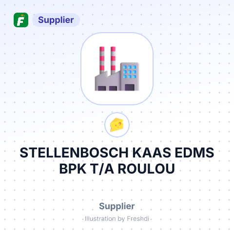 STELLENBOSCH KAAS EDMS BPK T/A ROULOU – summary card, no photo uploaded yet