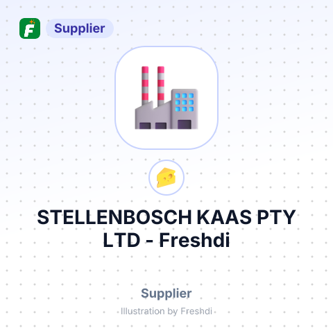 STELLENBOSCH KAAS PTY LTD – summary card, no photo uploaded yet
