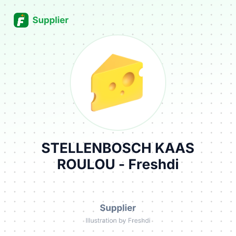 STELLENBOSCH KAAS ROULOU – summary card, no photo uploaded yet