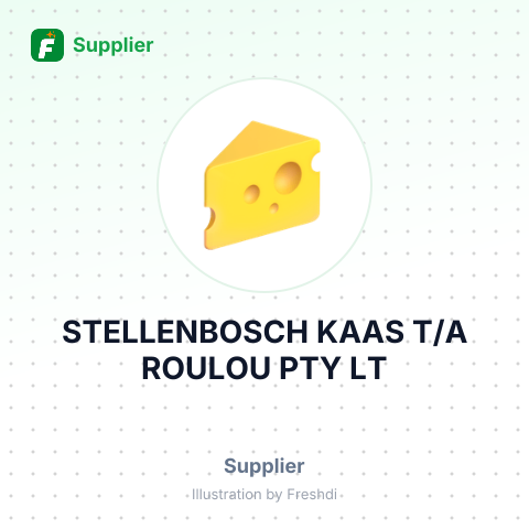 STELLENBOSCH KAAS T/A ROULOU PTY LT – summary card, no photo uploaded yet