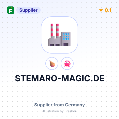 STEMARO-MAGIC.DE – summary card, no photo uploaded yet