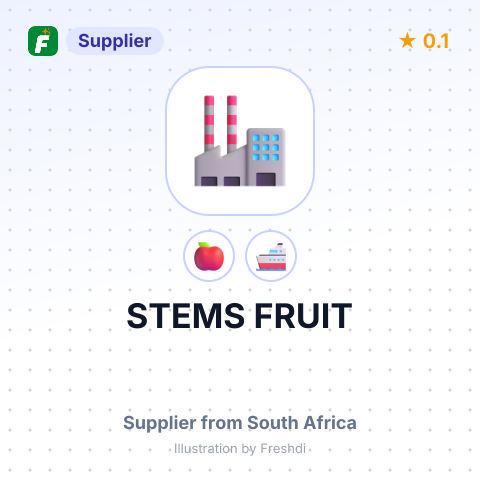 STEMS FRUIT – summary card, no photo uploaded yet