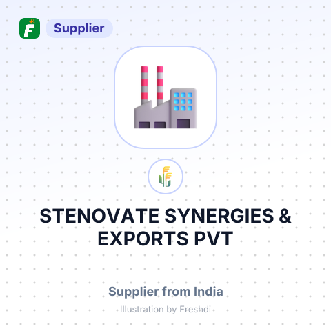 STENOVATE SYNERGIES & EXPORTS PVT – summary card, no photo uploaded yet