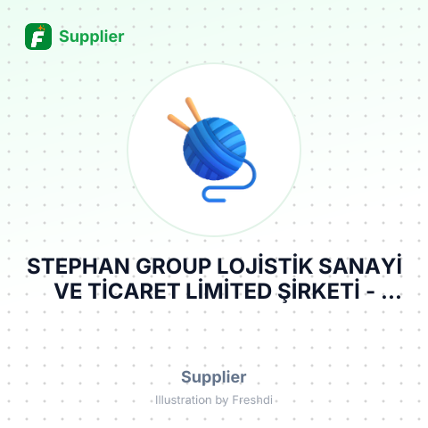 STEPHAN GROUP LOJİSTİK SANAYİ VE TİCARET LİMİTED ŞİRKETİ – summary card, no photo uploaded yet