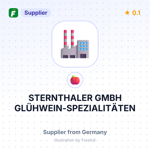 STERNTHALER GMBH GLÜHWEIN-SPEZIALITÄTEN – summary card, no photo uploaded yet