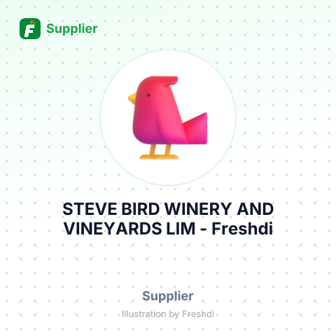 STEVE BIRD WINERY AND VINEYARDS LIM – summary card, no photo uploaded yet