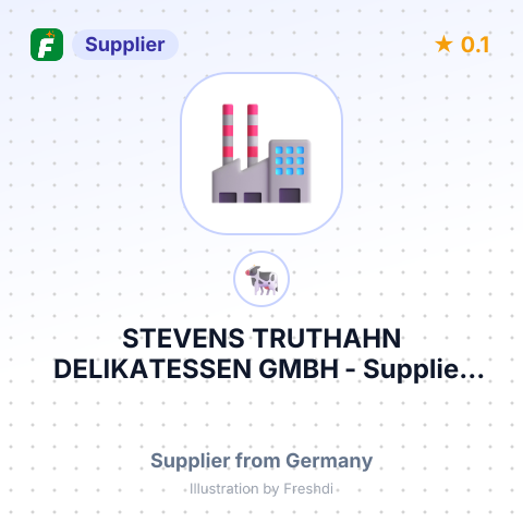 STEVENS TRUTHAHN DELIKATESSEN GMBH – summary card, no photo uploaded yet