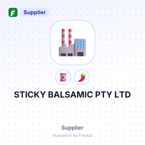 STICKY BALSAMIC PTY LTD – summary card, no photo uploaded yet