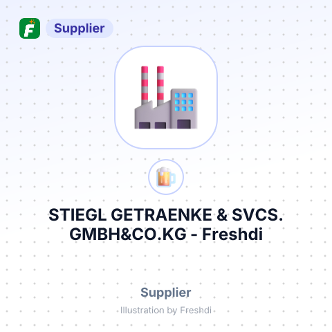 STIEGL GETRAENKE & SVCS. GMBH&CO.KG – summary card, no photo uploaded yet