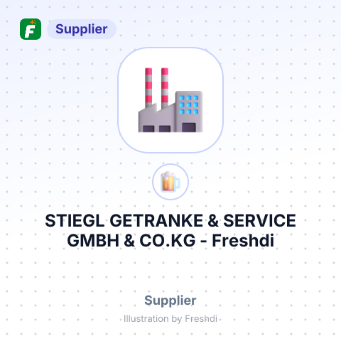 STIEGL GETRANKE & SERVICE GMBH & CO.KG – summary card, no photo uploaded yet