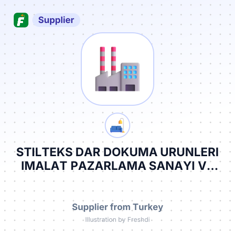 STILTEKS DAR DOKUMA URUNLERI IMALAT PAZARLAMA SANAYI VE TICARET LIMITED SIRKETI – summary card, no photo uploaded yet