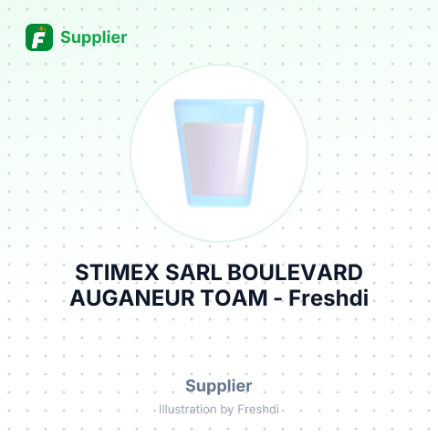 STIMEX SARL BOULEVARD AUGANEUR TOAM – summary card, no photo uploaded yet