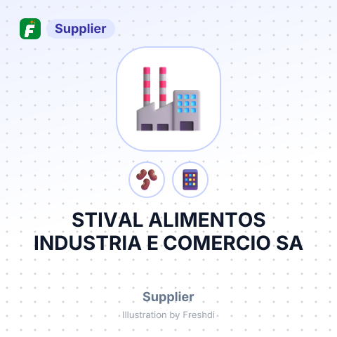 STIVAL ALIMENTOS INDUSTRIA E COMERCIO SA – summary card, no photo uploaded yet