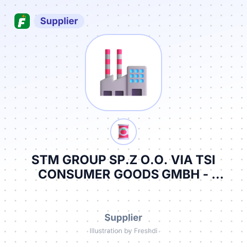 STM GROUP SP.Z O.O. VIA TSI CONSUMER GOODS GMBH – summary card, no photo uploaded yet