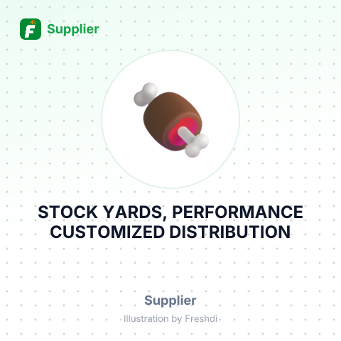 STOCK YARDS, PERFORMANCE CUSTOMIZED DISTRIBUTION – summary card, no photo uploaded yet
