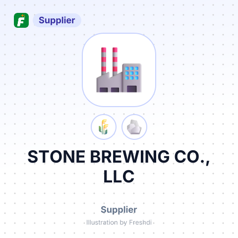 STONE BREWING CO., LLC – summary card, no photo uploaded yet
