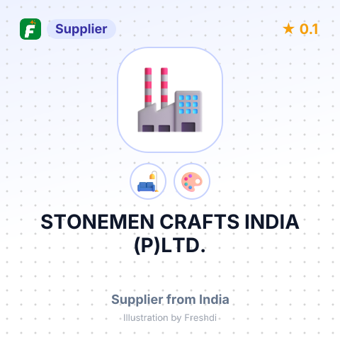 STONEMEN CRAFTS INDIA (P)LTD. – summary card, no photo uploaded yet