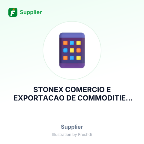 STONEX COMERCIO E EXPORTACAO DE COMMODITIES LTDA – summary card, no photo uploaded yet