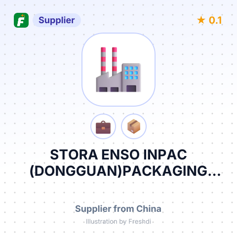 STORA ENSO INPAC (DONGGUAN)PACKAGING CO.LTD – summary card, no photo uploaded yet