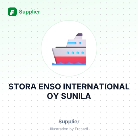 STORA ENSO INTERNATIONAL OY SUNILA – summary card, no photo uploaded yet