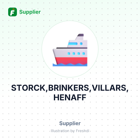 STORCK,BRINKERS,VILLARS, HENAFF – summary card, no photo uploaded yet