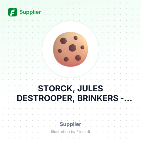 STORCK, JULES DESTROOPER, BRINKERS – summary card, no photo uploaded yet