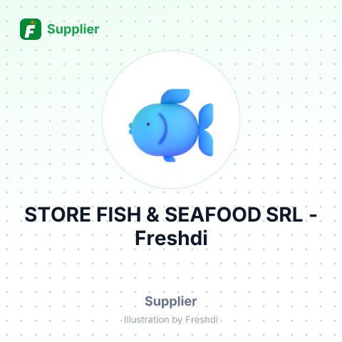 STORE FISH & SEAFOOD SRL – summary card, no photo uploaded yet